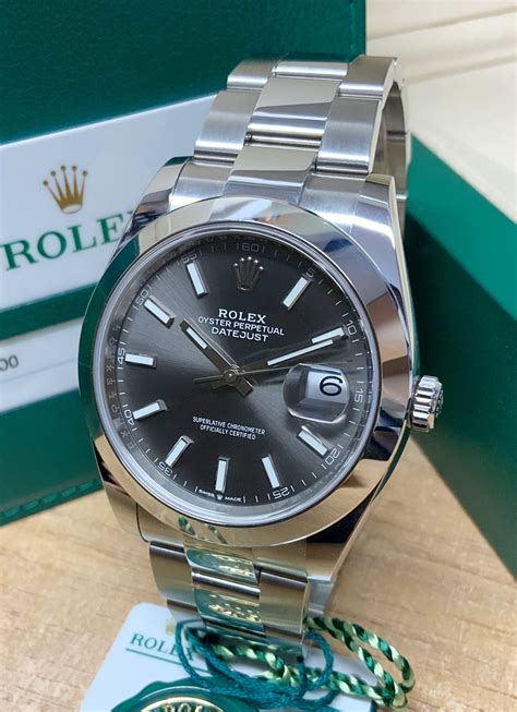 rolex slate dial|bob's rolex 126300.